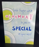 Birthday Greeting Card w/Envelope
