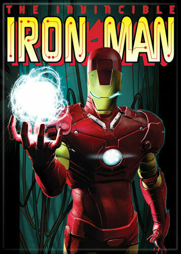Iron Man Ball of Light PHOTO MAGNET 2 1/2