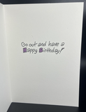 Funny Birthday Card w/Envelope