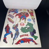 Marvel Comics Stickers & Tattoos, (110 Stickers & 26 Tattoos), Ages 3+