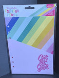 American Crafts Damask Love Colorfun Planner Dividers 6x8 (5 Divider) New