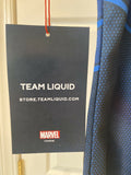 LIQUID X MARVEL CAPTAIN AMERICA JERSEY WOMENS SZ MEDIUM