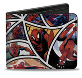 Buckle Down Marvel Spiderman Beyond Amazing Spider Web Pose Mens Wallet