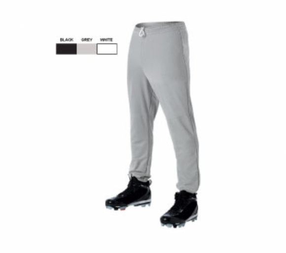 Youth Baseball Pants - Don Alleson Athletic - White - XL
