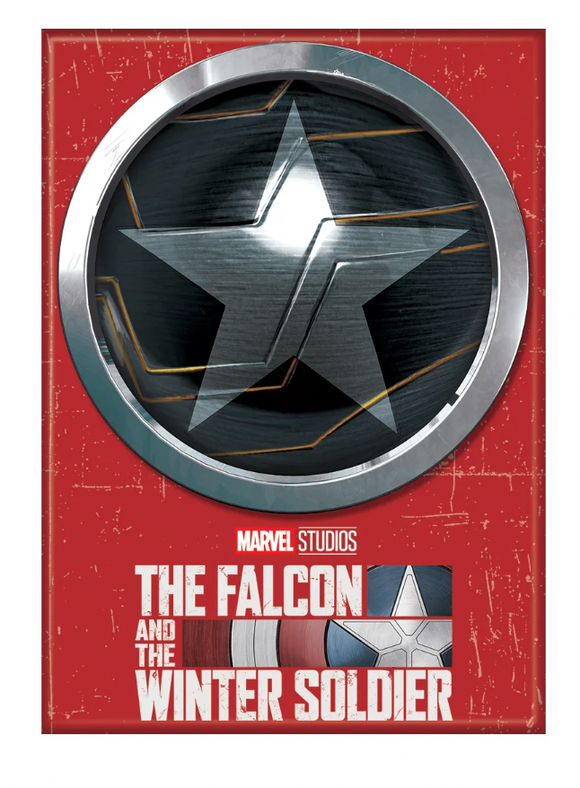 Marvel FalWiSold Falcon and Winter Soldier Icon Ata-Boy Magnet 2.5