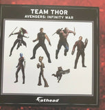 FATHEAD Avengers Infinity War Team Thor Decal Sticker 96-96252 Marvel NEW