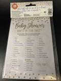 Baby Shower Games Activity Whats What's In Your Purse x24 Bag Party Cards