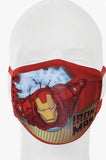 Kids Marvel Iron Man Fabric Face Mask  Ages 4+