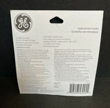5 total GE MULTI COLOR replacement icicle & net sets bulbs 2.5 volts 0.42 watts