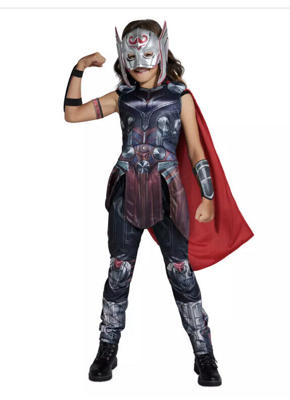 Disney Mighty Thor Love of Thunder Girls Costume Sz 5/6