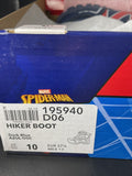 Spiderman Kids Hiker Boot Size 10 Marvel