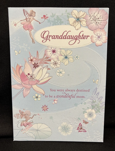 Granddaughter on Mother's Day Greeting Card w/Envelope