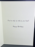 Humorous Birthday Greeting Card w/ Envenlope