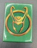 Marvel Loki Insignia Ata-Boy Magnet 2.5" X 3.5"
