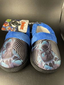 Black Panther Plush Foam Kids Slippers Size XS (7/8) Marvel