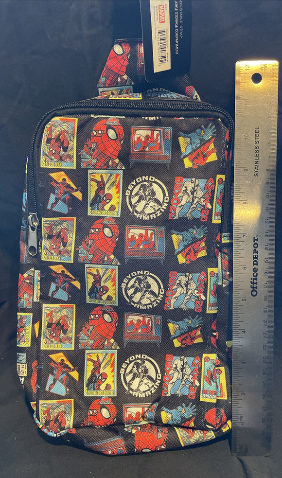 Beyond Amazing Spiderman Sling Bag w/Adjustable Strap