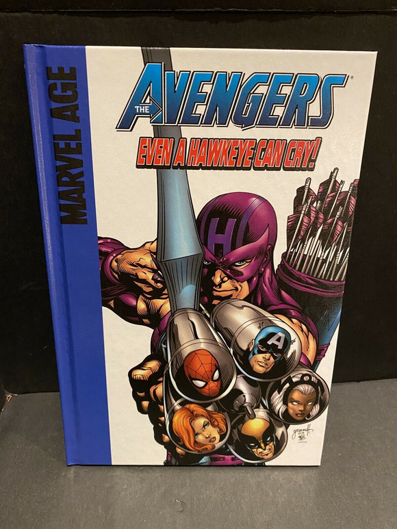 Marvel Age Avengers Even A Hawkeye Can Cry! Graphic Novel NEW
