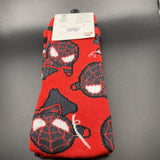 Marvel Spiderman Chibi Miles Morales Mens Socks Size 6-12