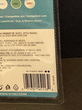 DYMO D1 High-Performance Poly Removable Label Tape, 1/2" x 23 ft Blk On White