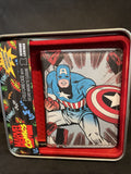 Marvel Captain America Leather 2 Fold Card Case w/ Magnetic Closure