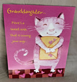 Graddaughter Valentines’s Day Greeting Card w/Envelope NEW