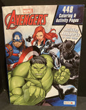 SEASONS GREETINGS MARVEL'S AVENGERS COLORING & ACTIVITY BOOK