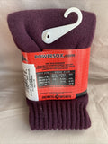 2 (Two) Pair PowerSox Moretz Soccer Socks Maroon Size Medium NWT
