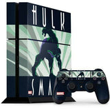 Marvel Hulk Noir PS4 Bundle Skin By Skinit NEW