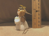 Leslie Personalized Angel Ornament 2.5” NEW