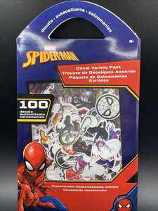Marvel Spiderman 100 Decal Variety Pack