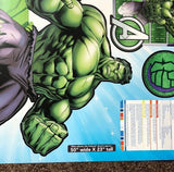 Hulk FATHEAD Personalized With Name "RAMONE” 1250966-23 Marvel NEW