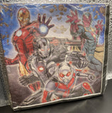 Marvel Iron Man, Ant-Man beverage party napkins - 16 count - 2ply - 5x5 - NEW