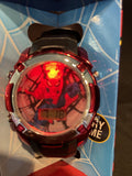 Spiderman Flashing LCD Kids Watch