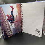Marvel Spiderman Comics Journal/Notebook w/ Wire