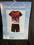 Kids Marvel  Spiderman Pajamas Set Tshirt & Shorts 100% Cotton 110cm