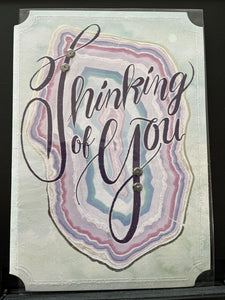 Thinking of You Greeting Card w/Envelope