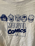 Marvel Comics Heroes White Tshirt Size 18 Boys