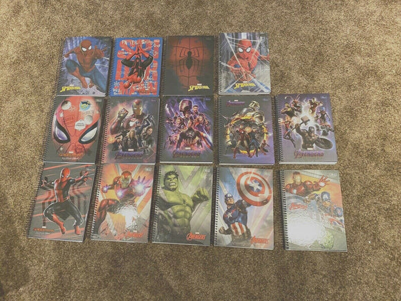 Marvel Avenger Spiral Bound Notebook Agenda 8x11