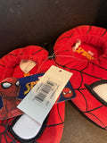 Marvel Spiderman Kids Plush Mushy Slippers Kids XS 7/8