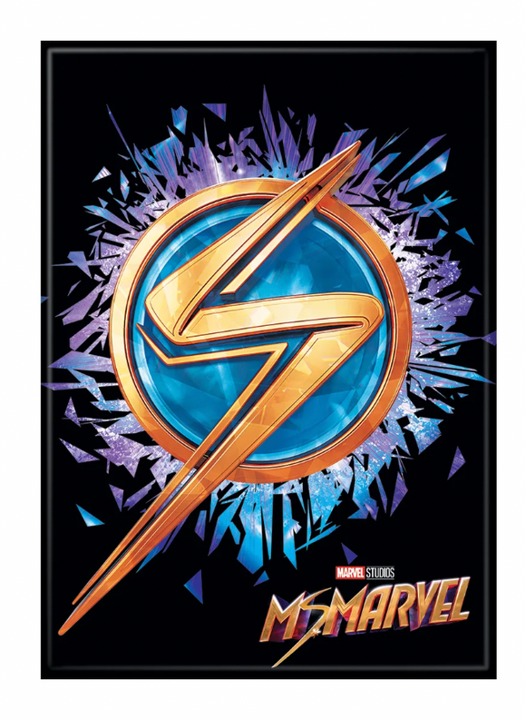 Ms Marvel Emblem Ata-Boy Magnet 2.5