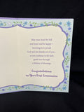 First Communion Granddaughter Greeting Card w/Envelope