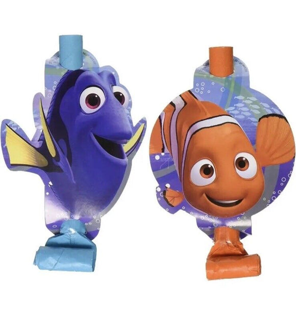 Finding Dory and Nemo Blowouts Birthday Party Favors 8 Per Package New