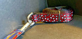 Spiderman Eyes/Spiders Scattered Dog Leash 1”wide 4ft Long