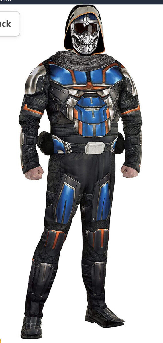 Black Widow Task Master Mens Costume Plus XXL 48-52