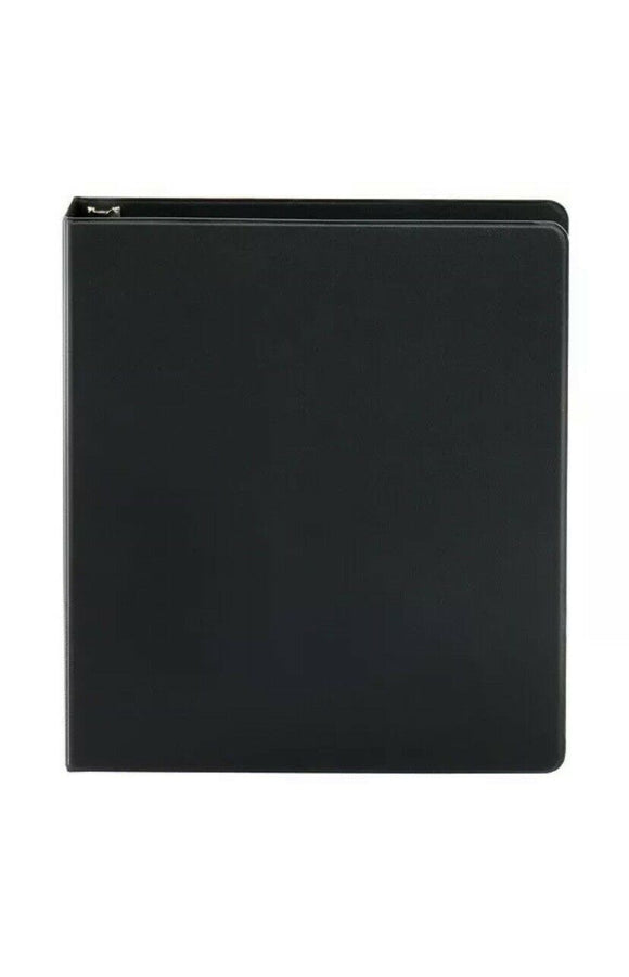 Just Basics Round-Ring View Binder, 1