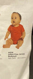 Rabbit Skins Infant Jersey Lap Shoulder Bodysuit 4424 Assorted Colors NEW