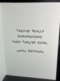 Relatives Birthday Greeting Card w/Envelope