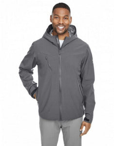 Mens Spyder Polar s17034 Gray Jacket Sz Large NWT Company Logo On Sleeve