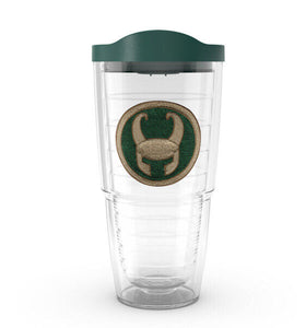 Tervis Marvel Loki Icon Emblem 24oz Tumbler W/ Travel Lid