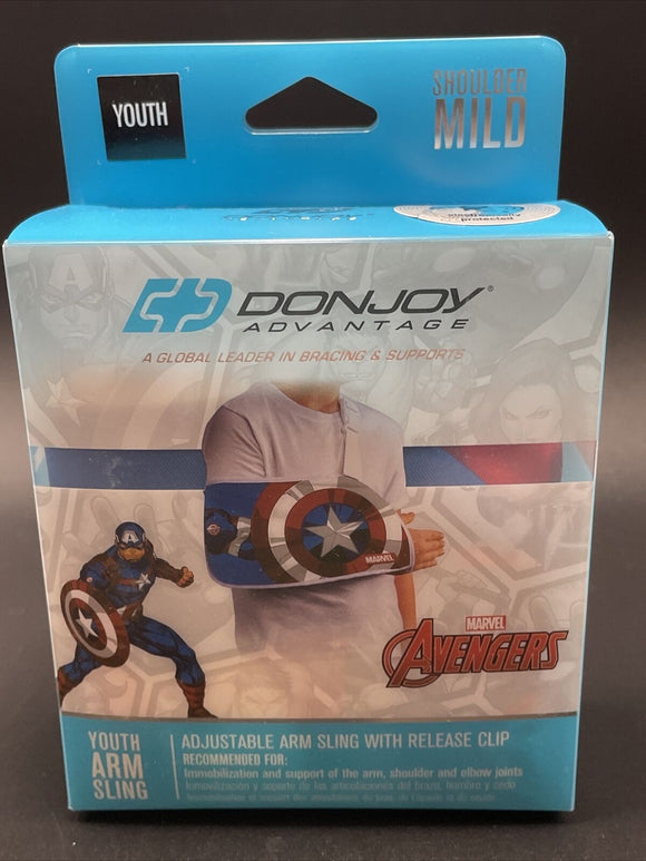 Donjoy Marvel Youth Arm Sling | Captain America
